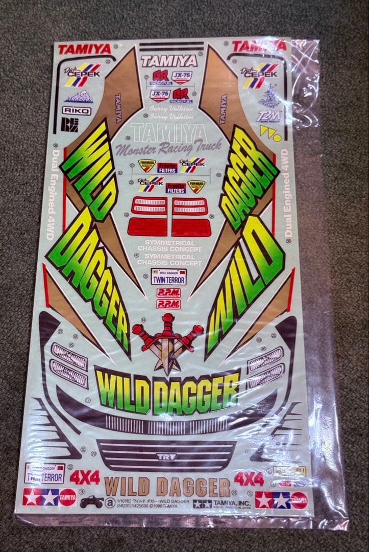 【未組み立て】タミヤ★WILD DAGGER・ワイルドダカー 1/10スケール