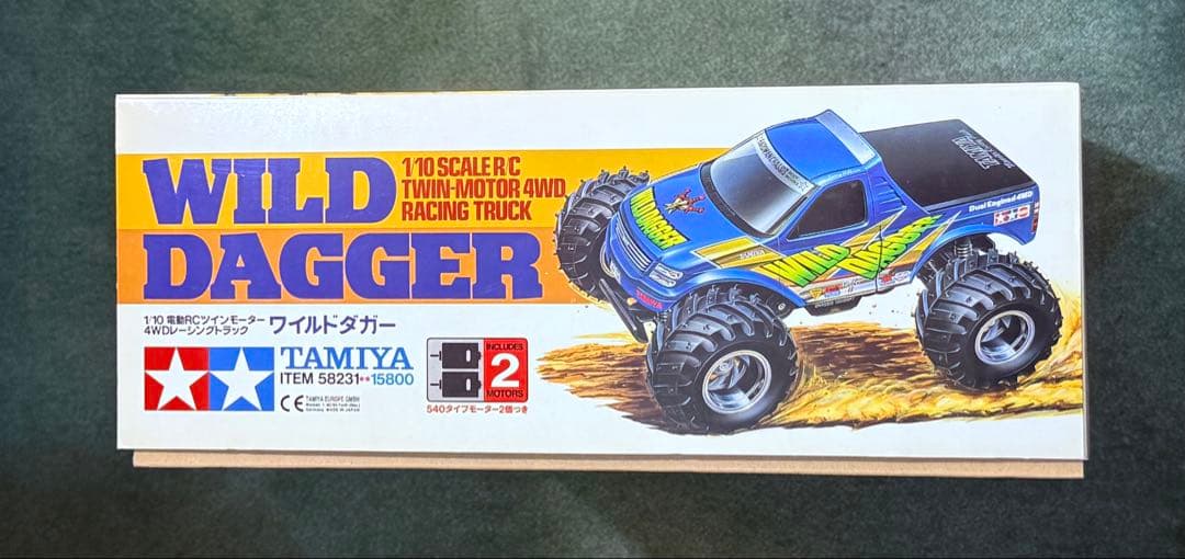 【未組み立て】タミヤ★WILD DAGGER・ワイルドダカー 1/10スケール