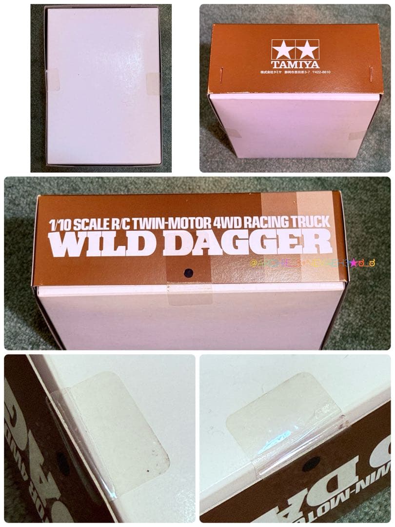 【未組み立て】タミヤ★WILD DAGGER・ワイルドダカー 1/10スケール