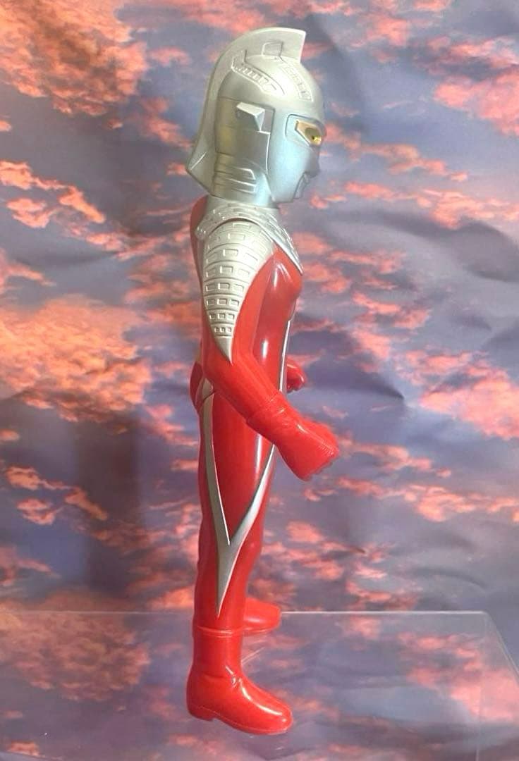 【希少シルバー】■ 銀河連邦 M78星雲人 ウルトラセブン 60's ソフビ