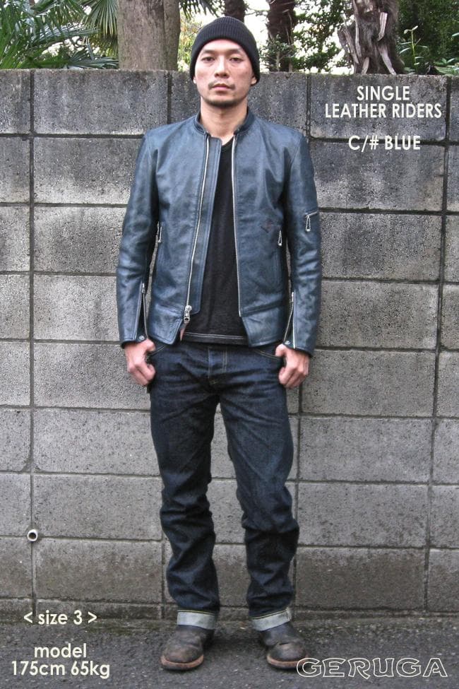 gerugaゲルガ黒ホースハイド4ライダースj100bucoフリーホイーラーズ