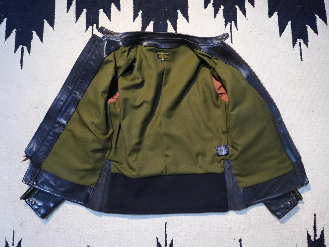 gerugaゲルガ黒ホースハイド4ライダースj100bucoフリーホイーラーズ