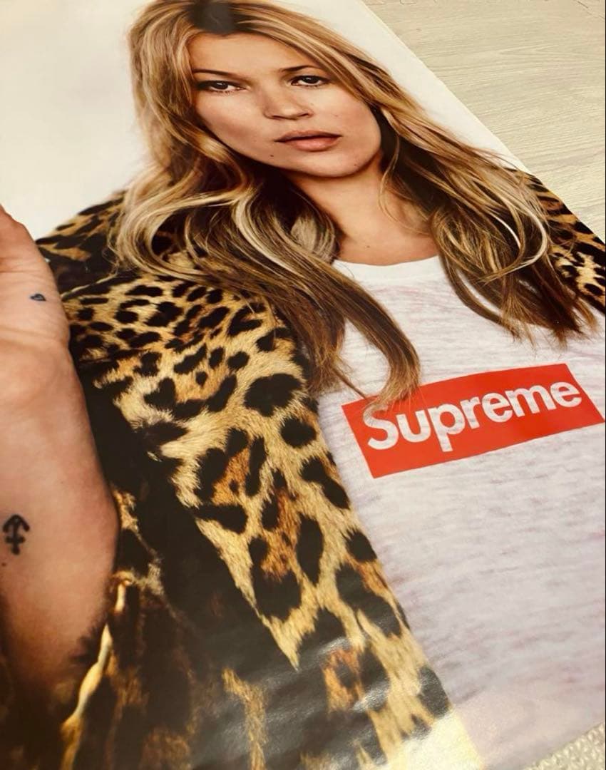 シュプリームケイトモス　ポスター額付き