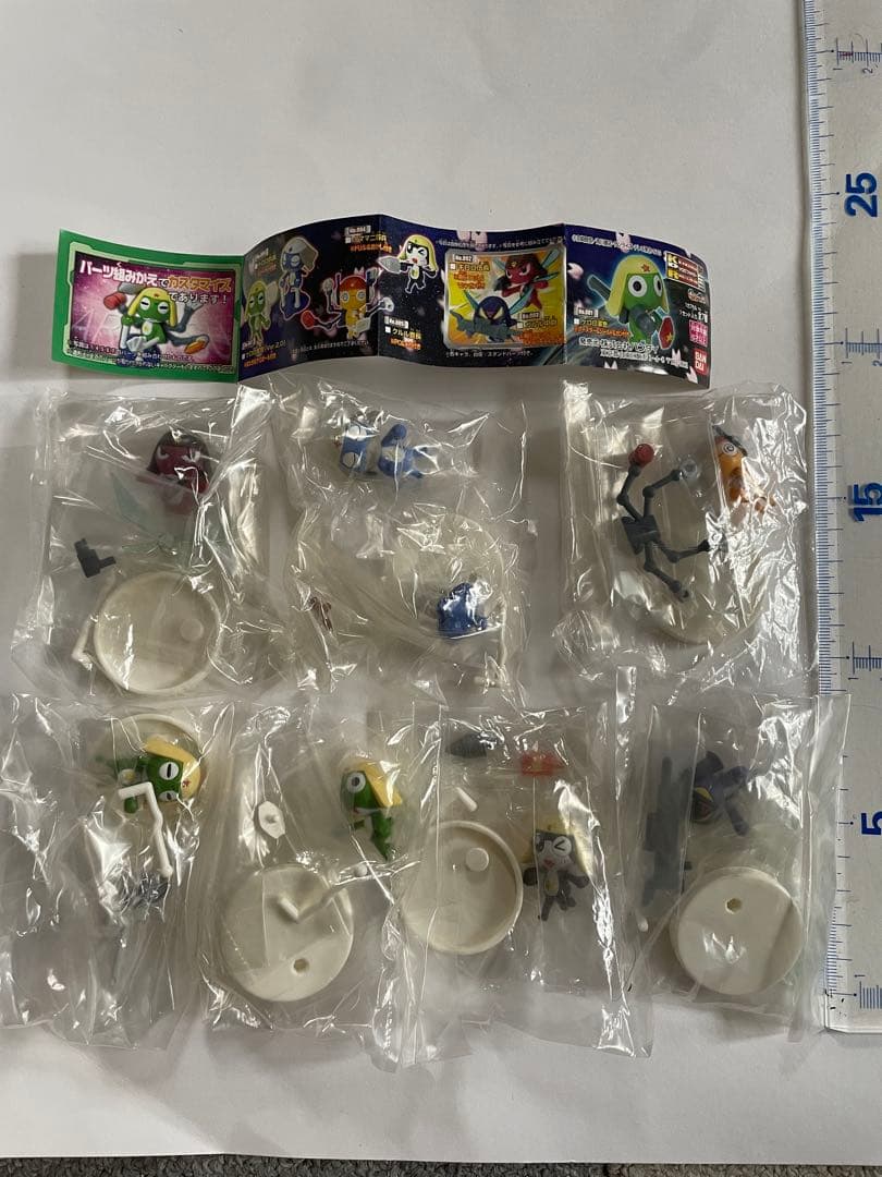 〈103体〉ケロロ軍曹　フィギュア　ストラップ　セット