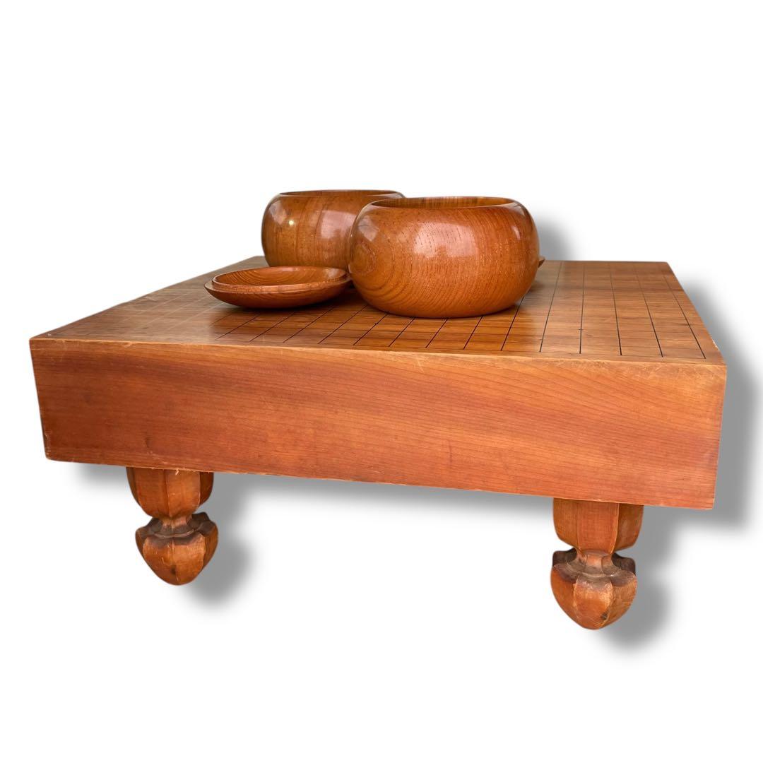 高級囲碁盤 囲碁盤 高級碁石 本蛤碁石 那智黒石 碁笥 へそ有り セット