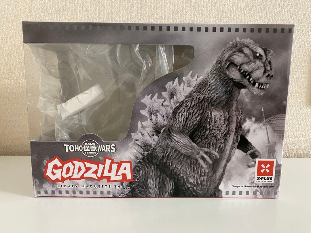 北米限定　X-PLUS ゴジラ195454 雛形 　東宝怪獣大戦争シリーズ