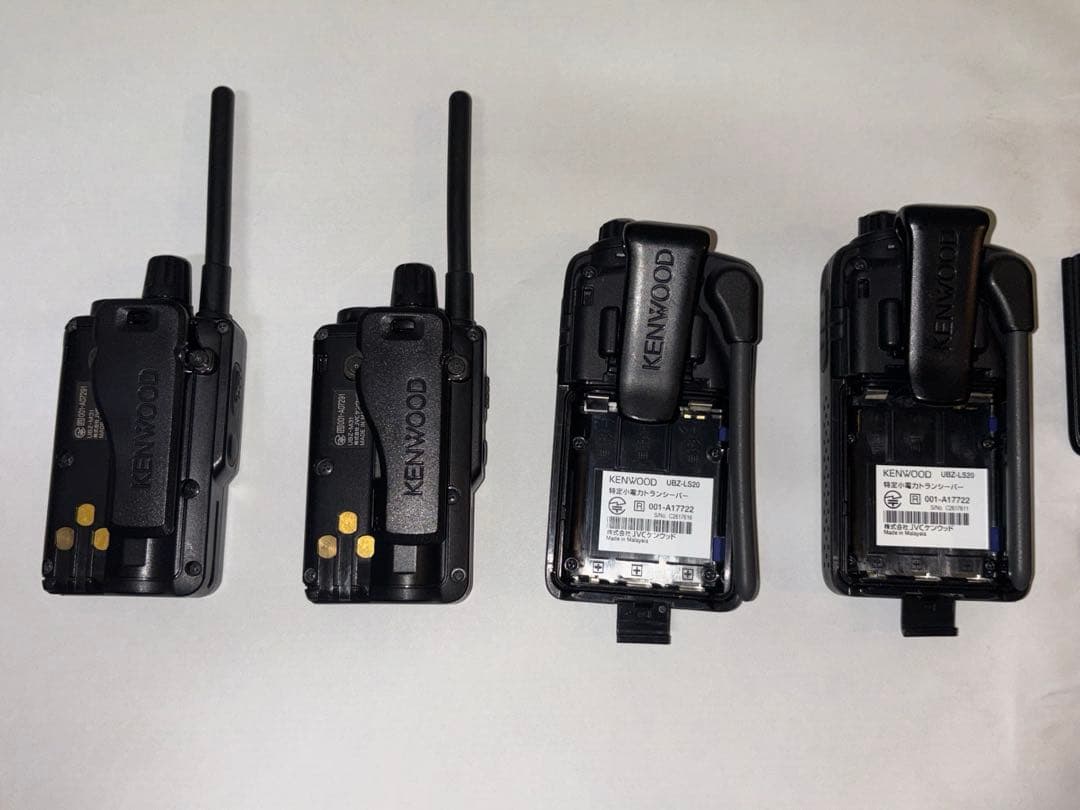 特定小電力トランシーバー　4台セット