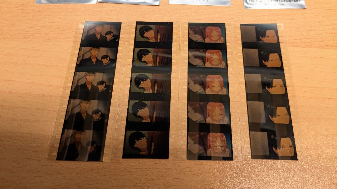 【激レア】 五等分の花嫁 映画 特典 フィルム 4枚セット