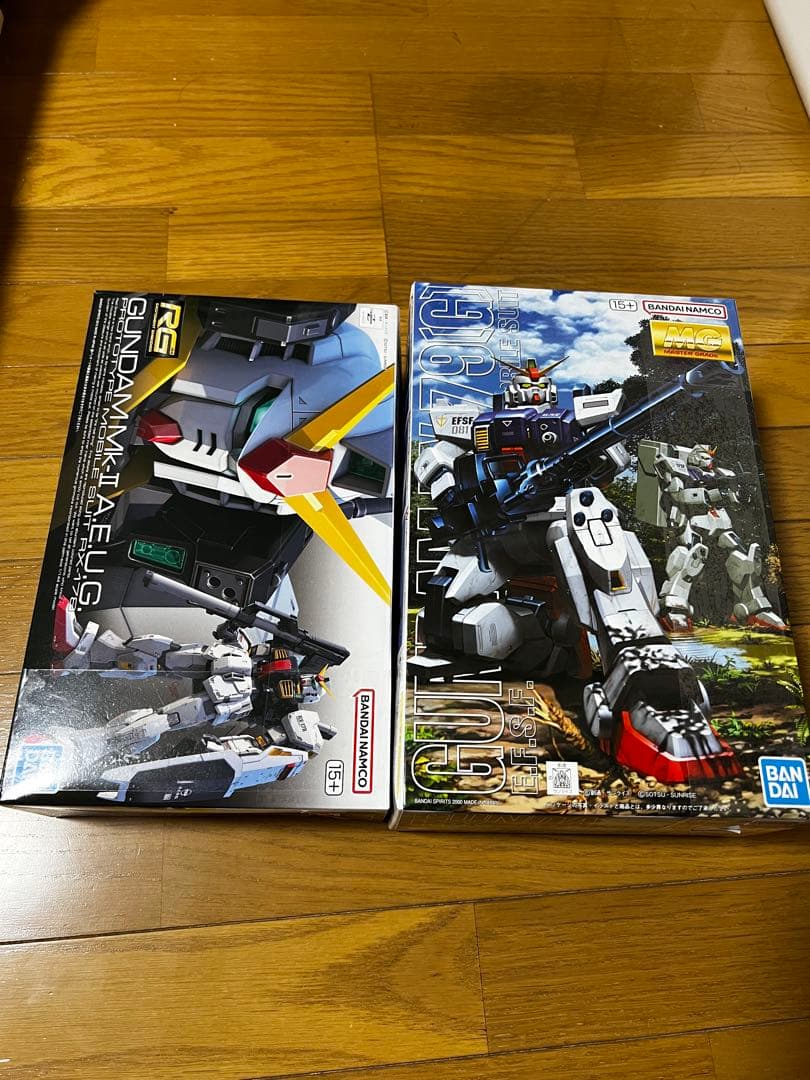 ガンプラ　MG 陸戦型ガンダム　RG ガンダムMK-Ⅱ (エウーゴ仕様) 未使用