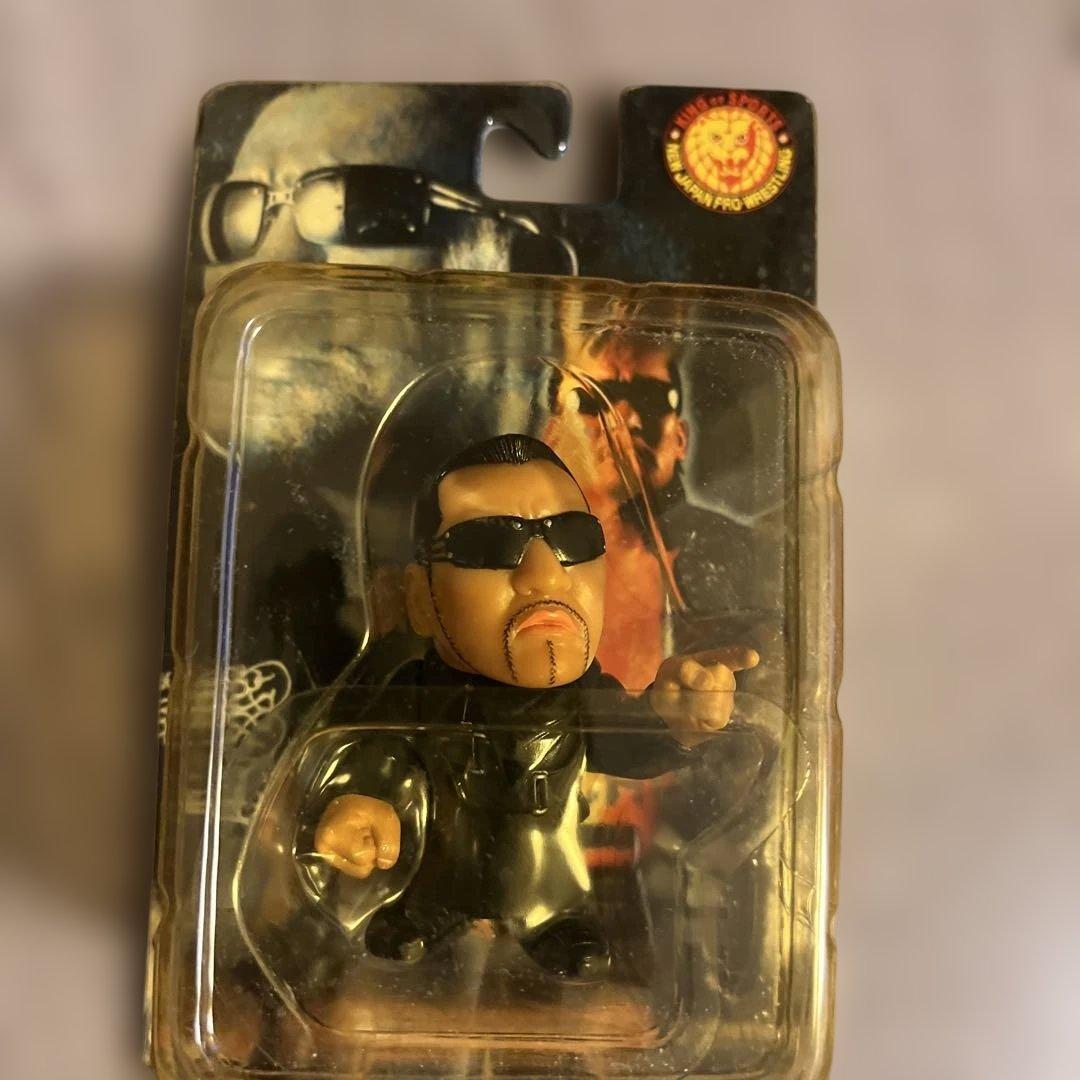 新日本　プロレス　蝶野正洋　hao フィギュア 黒 シルバー セット激レア893