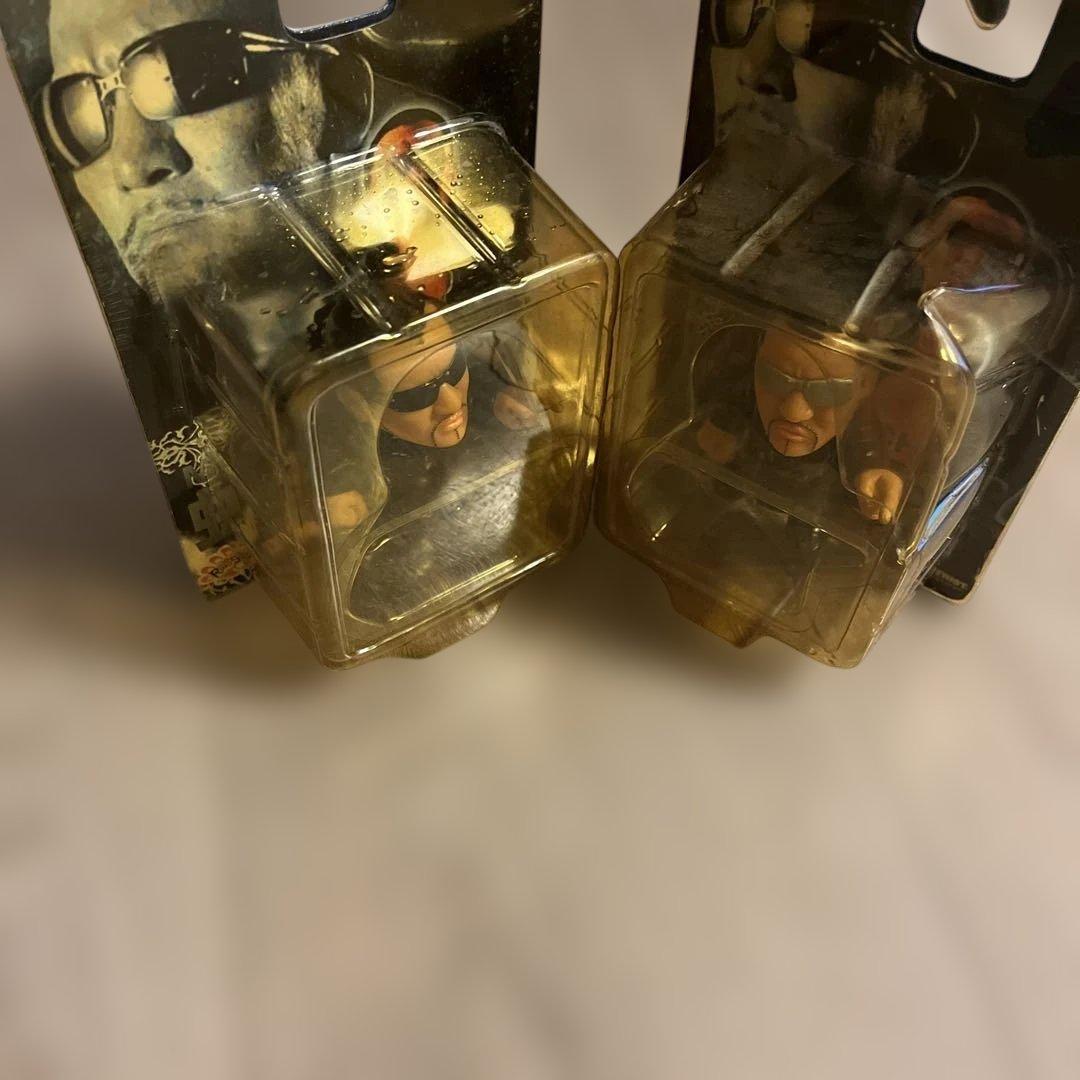 新日本　プロレス　蝶野正洋　hao フィギュア 黒 シルバー セット激レア893