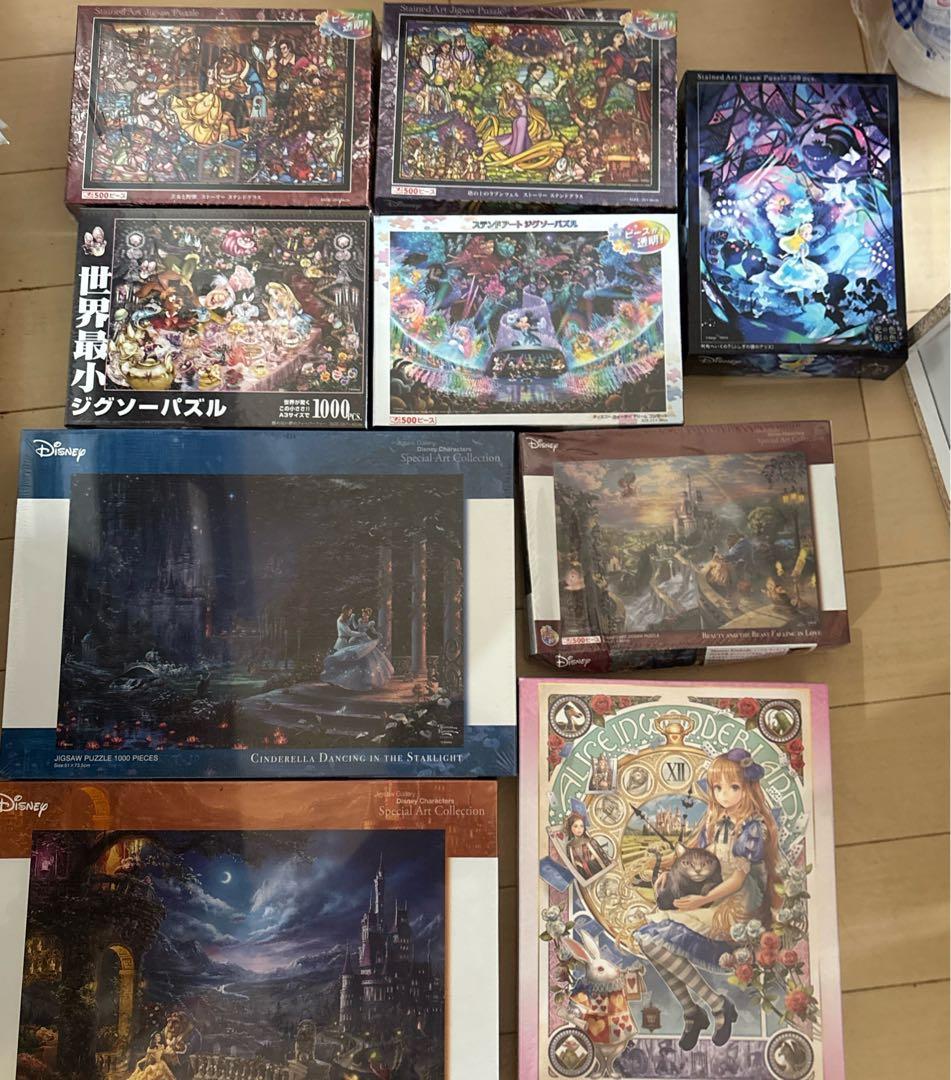 T*A様 ディズニー ジグソーパズル 500〜1000ピース9個