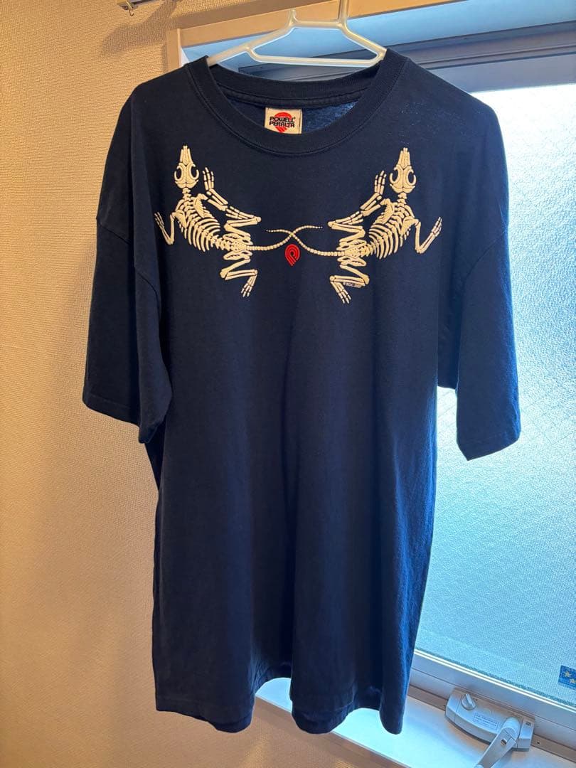 古着美品00sPOWELL PERALTA パウエル リザードボーン Tシャツ