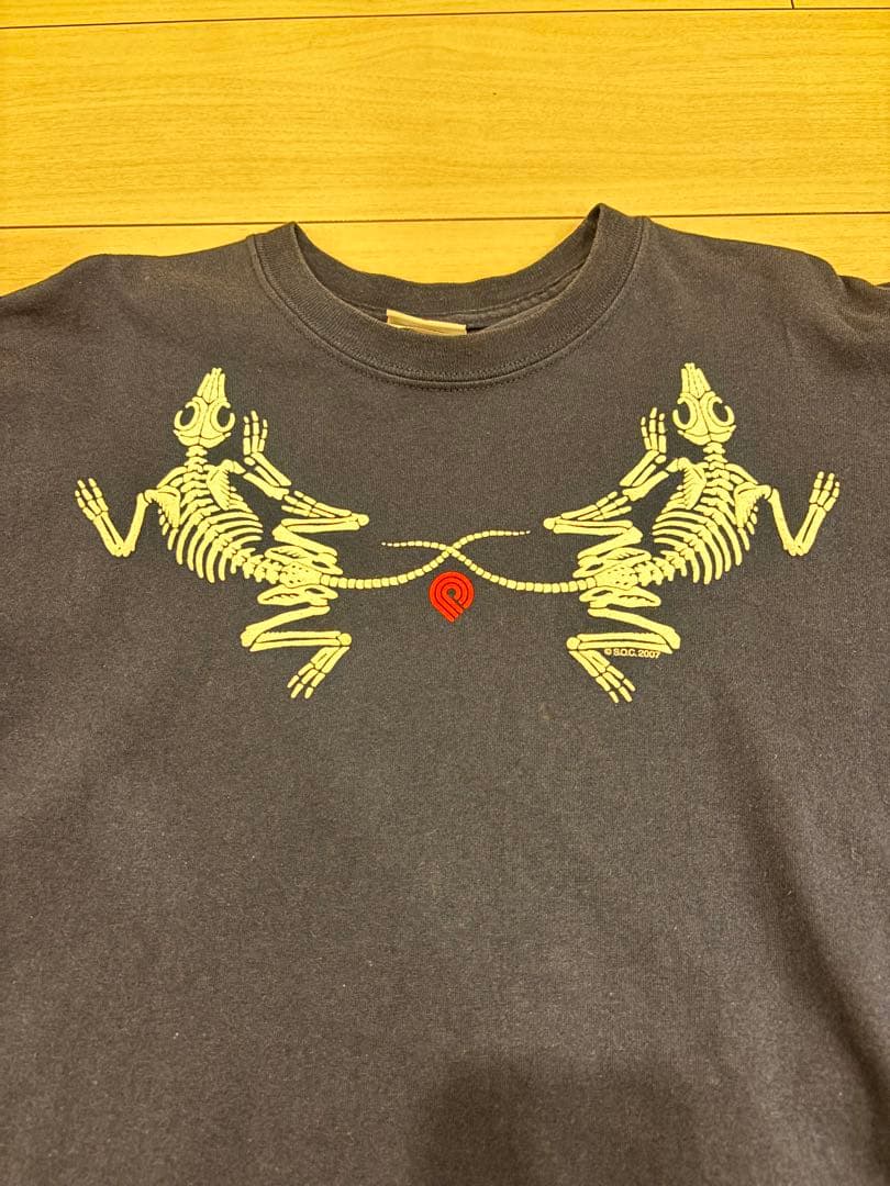 古着美品00sPOWELL PERALTA パウエル リザードボーン Tシャツ