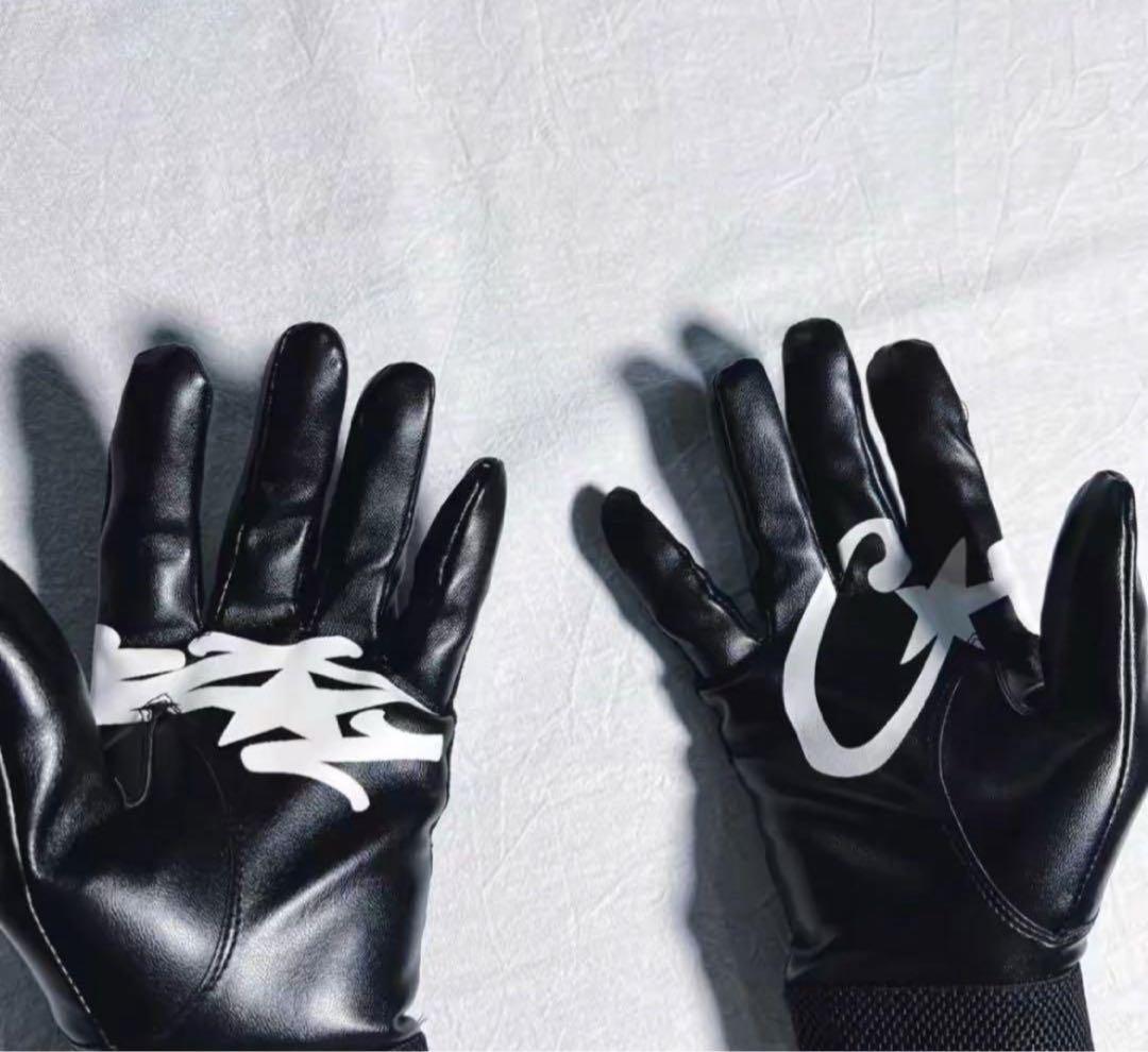 小物 corteiz glove Black