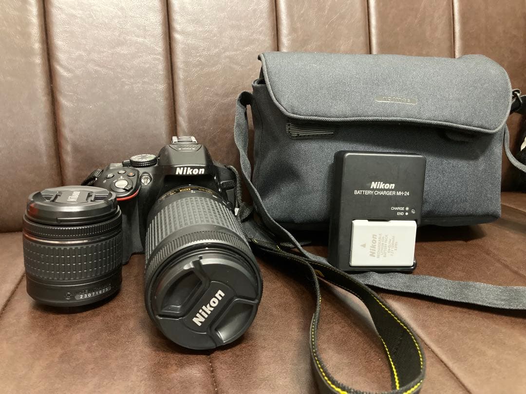 WiFi機能付☆NikonD5300 レンズ2本