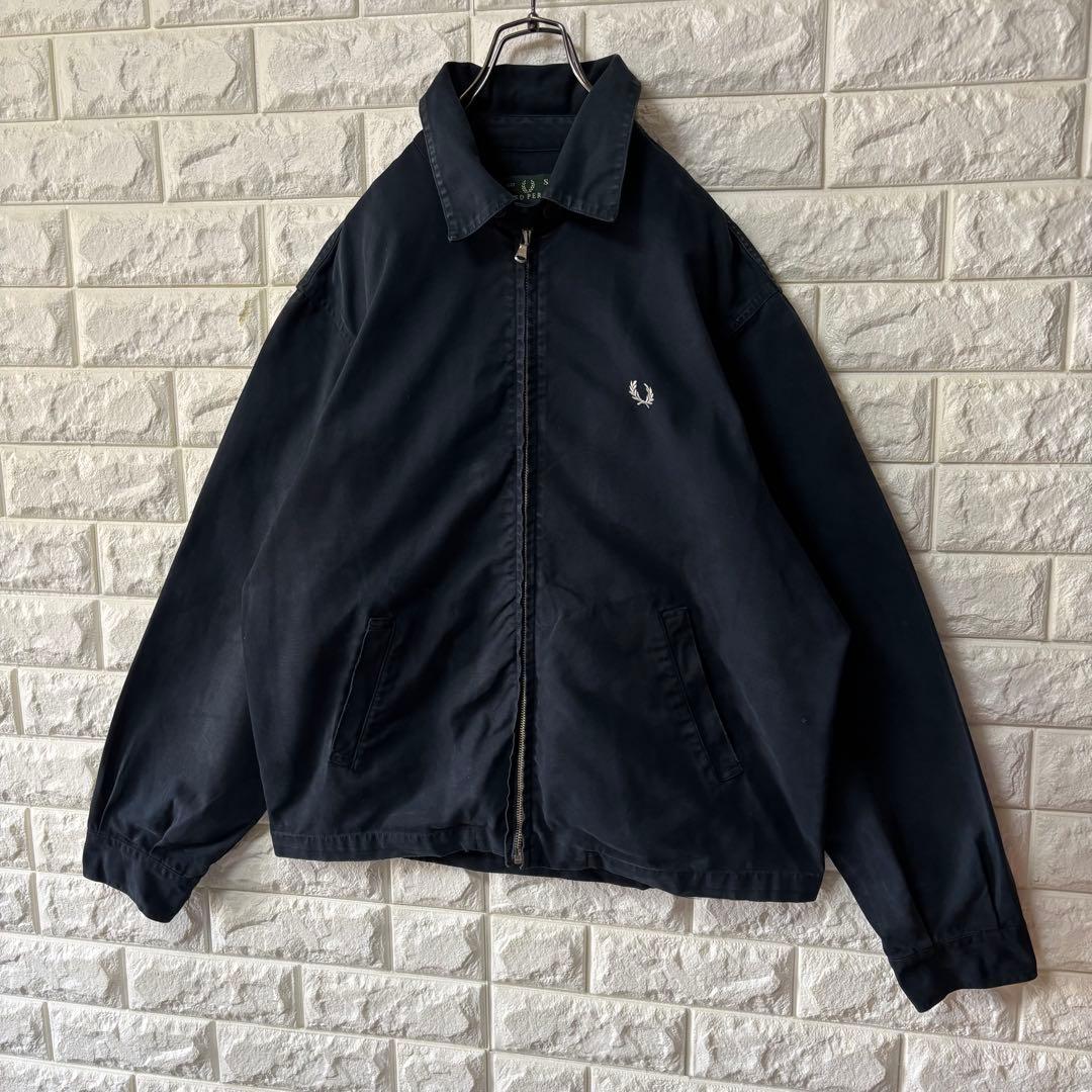 【FRED PERRY】90s イタリア製 スイングトップ ワンポイントロゴ