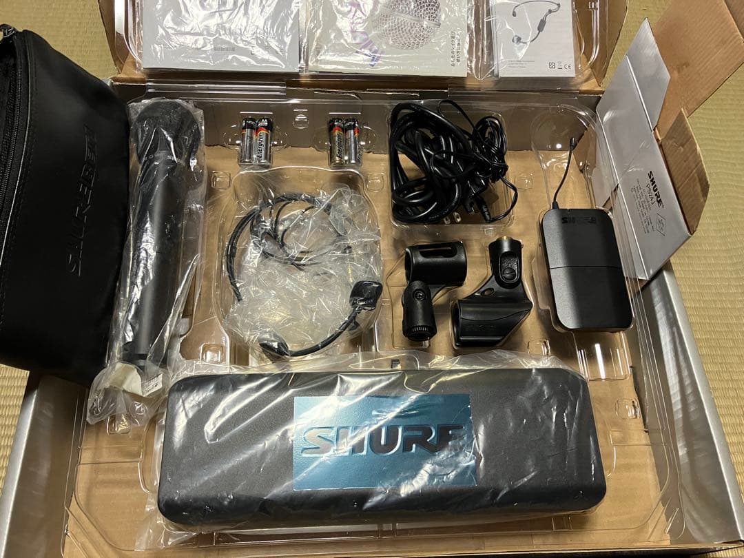 配信機器・PA機器・レコーディング機器 Shure BLX Wireless System PG58 PGA31