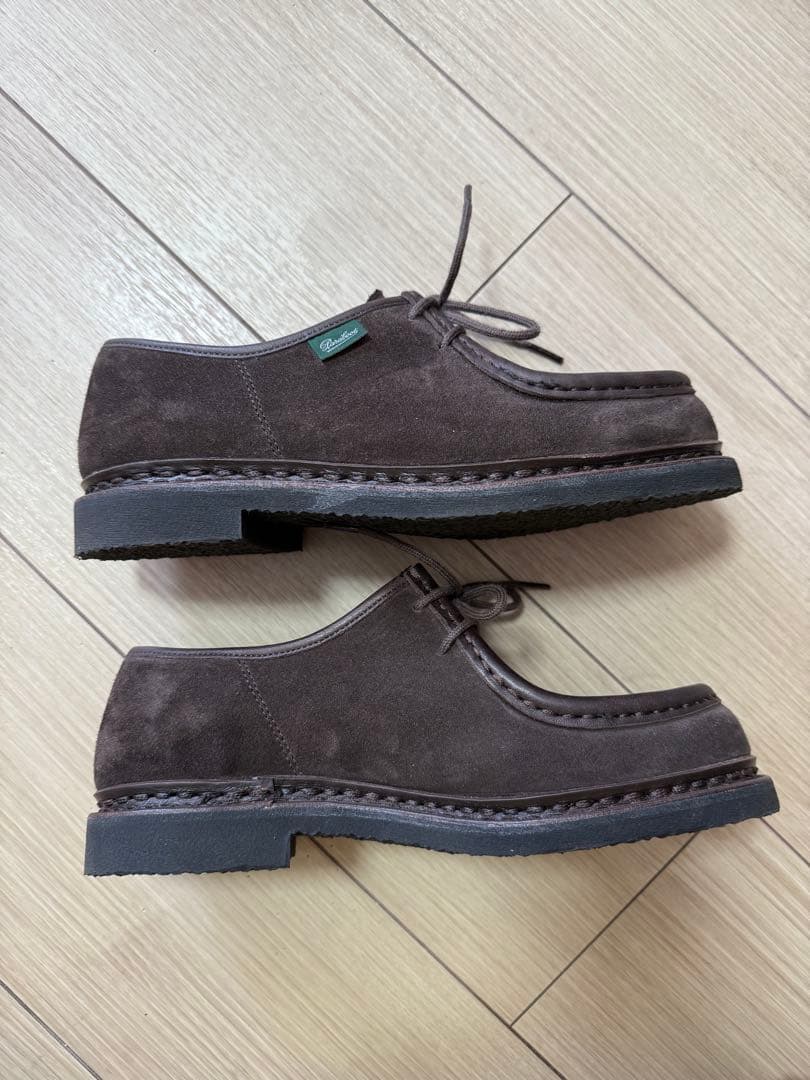 Sunspel x Paraboot スエードミカエルシューズ