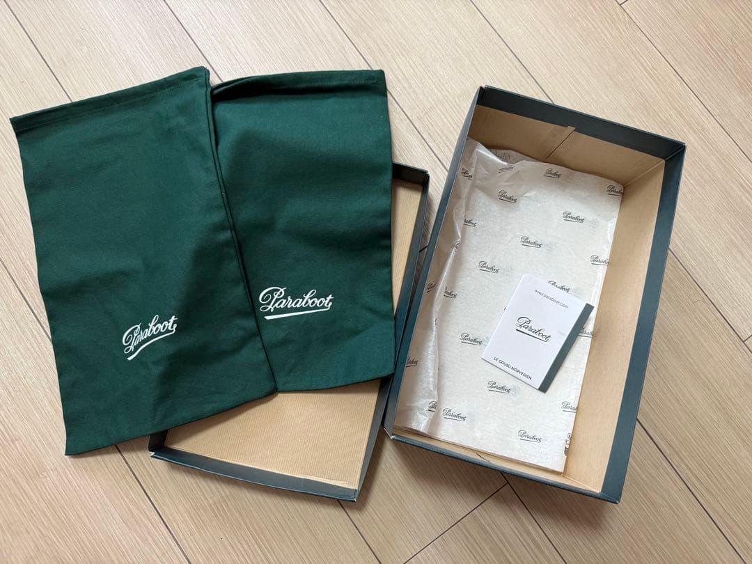 Sunspel x Paraboot スエードミカエルシューズ