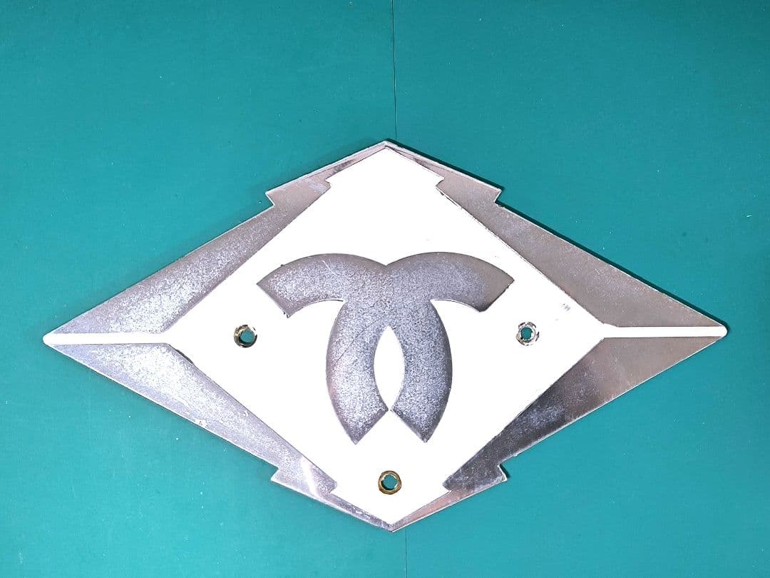 【バス部品】神戸市営バス、社紋プレート☆★【廃品】