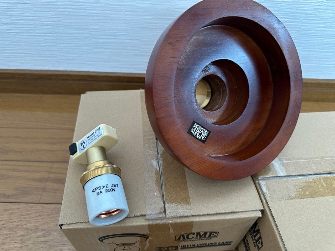 岩瀬 新品未使用 アクメファニチャー　IRVIN シーリングランプ　1つ