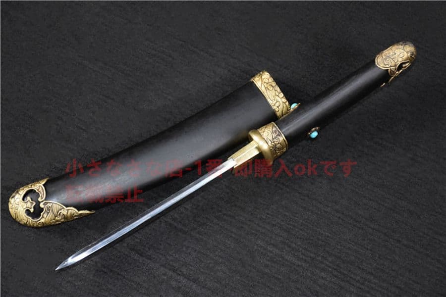 梅ナイフ 古兵器   武具　刀装具　日本刀　模造刀   居合刀 短刀