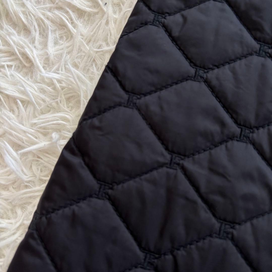 23AW 極美品 FOXEY CASSE-COU キルティングスカート 黒 40