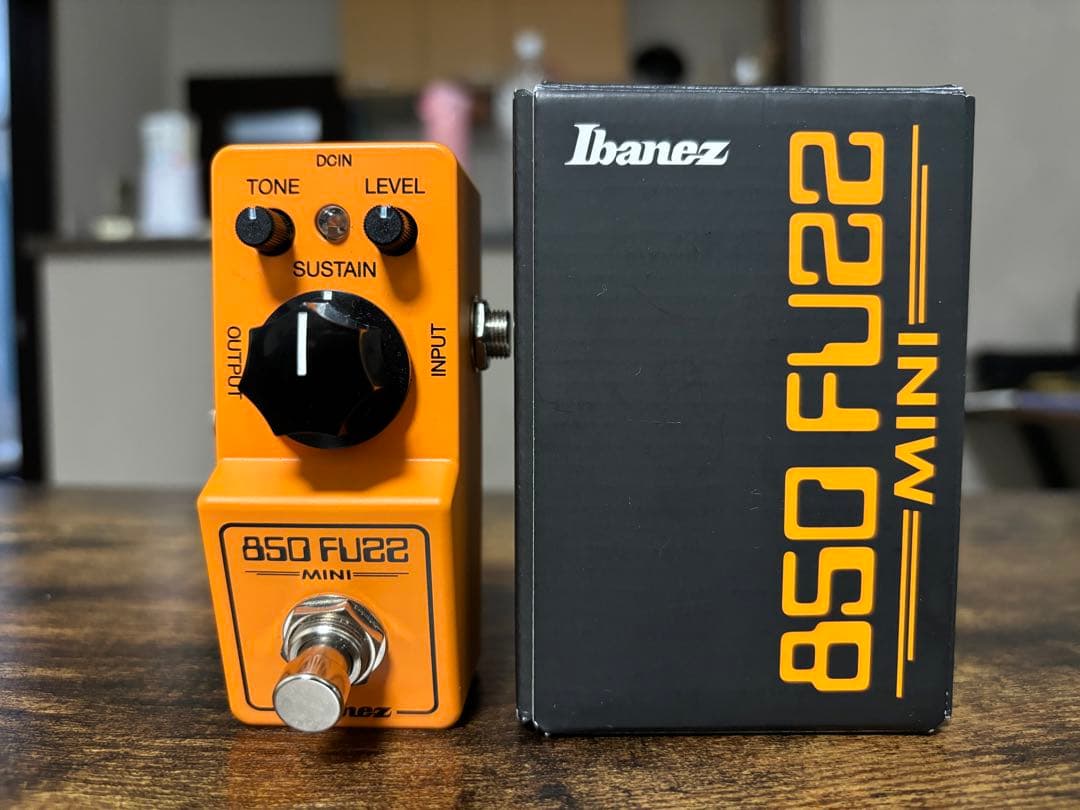 Ibanez mini 850 fuss エフェクター　アイバニーズミニ　ファズ