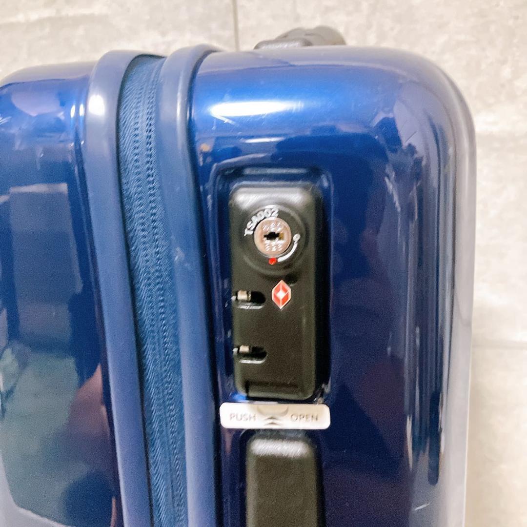 FREQUENTER WAVE キャリーケース ネイビー 34L 機内持込サイズ