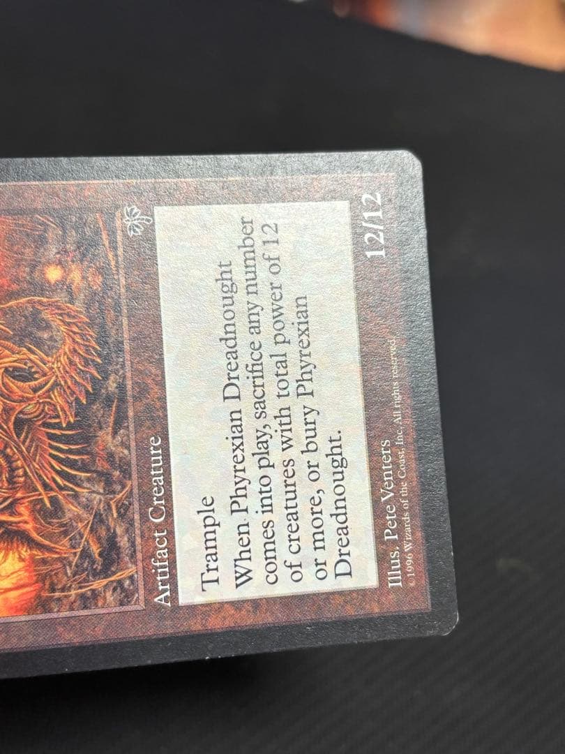 ファイレクシアン・ドレッドノート(B) 状態 MP 英語版