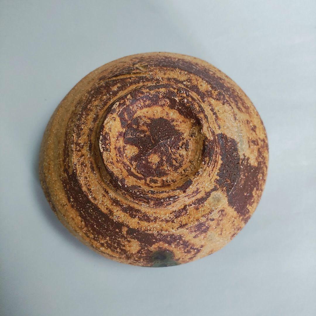 酎磨(浜田純理）　黄瀬戸山柿茶碗　桃山陶