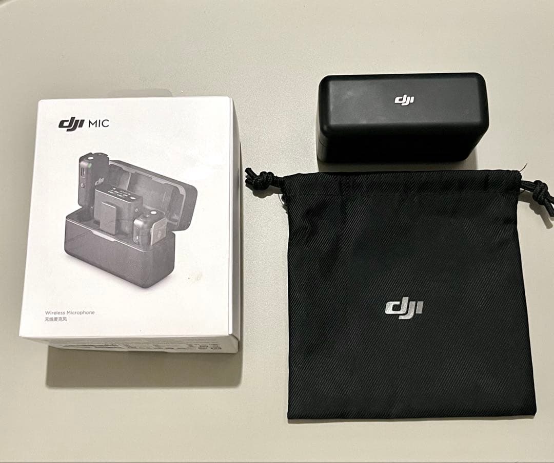 DJI MIC ワイヤレスマイク 充電ケース付き