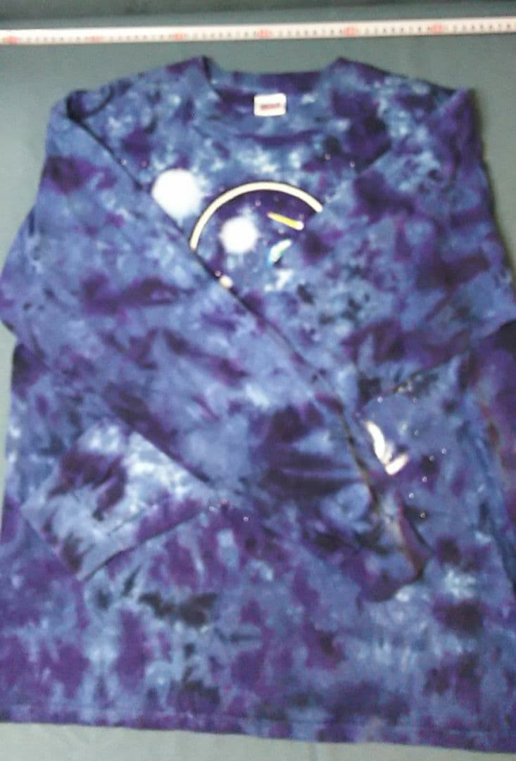 グレートフルデッド、TIEDYEロングスリーブプリントTシャツ