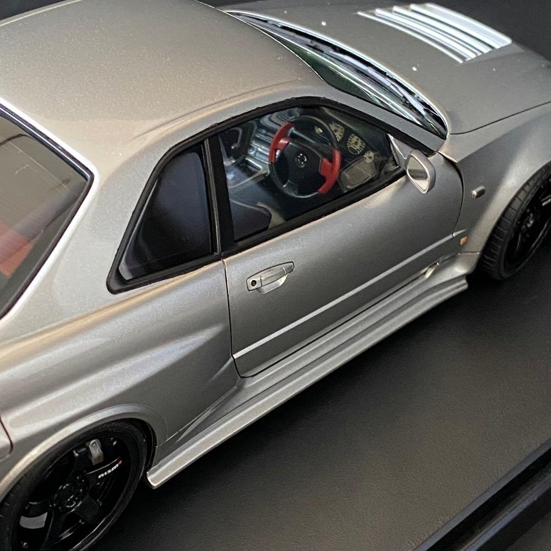 NISMO R-34GTR Z-tune 1/24 プラモデル