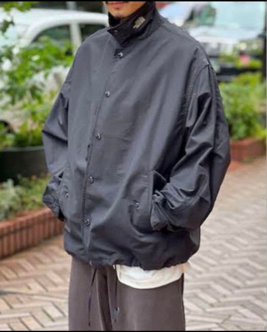 ノースフェイス　パープルレーベル　マウンテンウィンド　コーチジャケット　ブラック