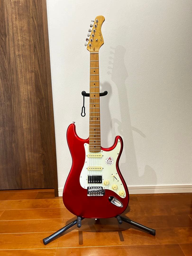 Bacchus エレキギター レッド