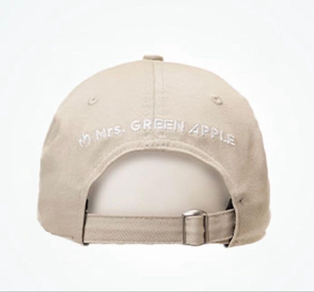 Mrs.GREEN APPLE 9THIRTY MGA LOGO CAPベージュ