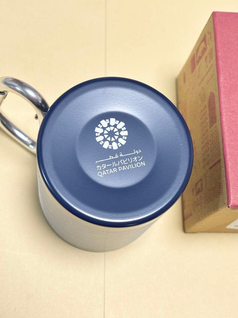 【万博会場限定】新品‼️カタールパビリオン限定‼️水筒　スノードーム　コーヒーマグ