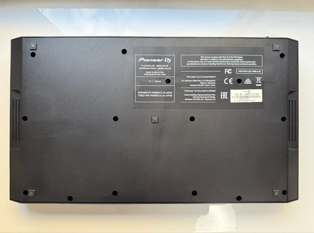 Pioneer DJ DDJ-RB USB DJコントローラー FX付 美品
