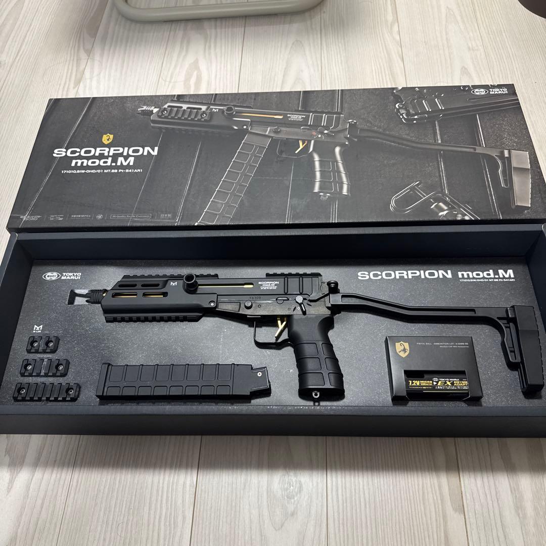 東京マルイ SCORPION mod.M スペアマガジンオマケ付き