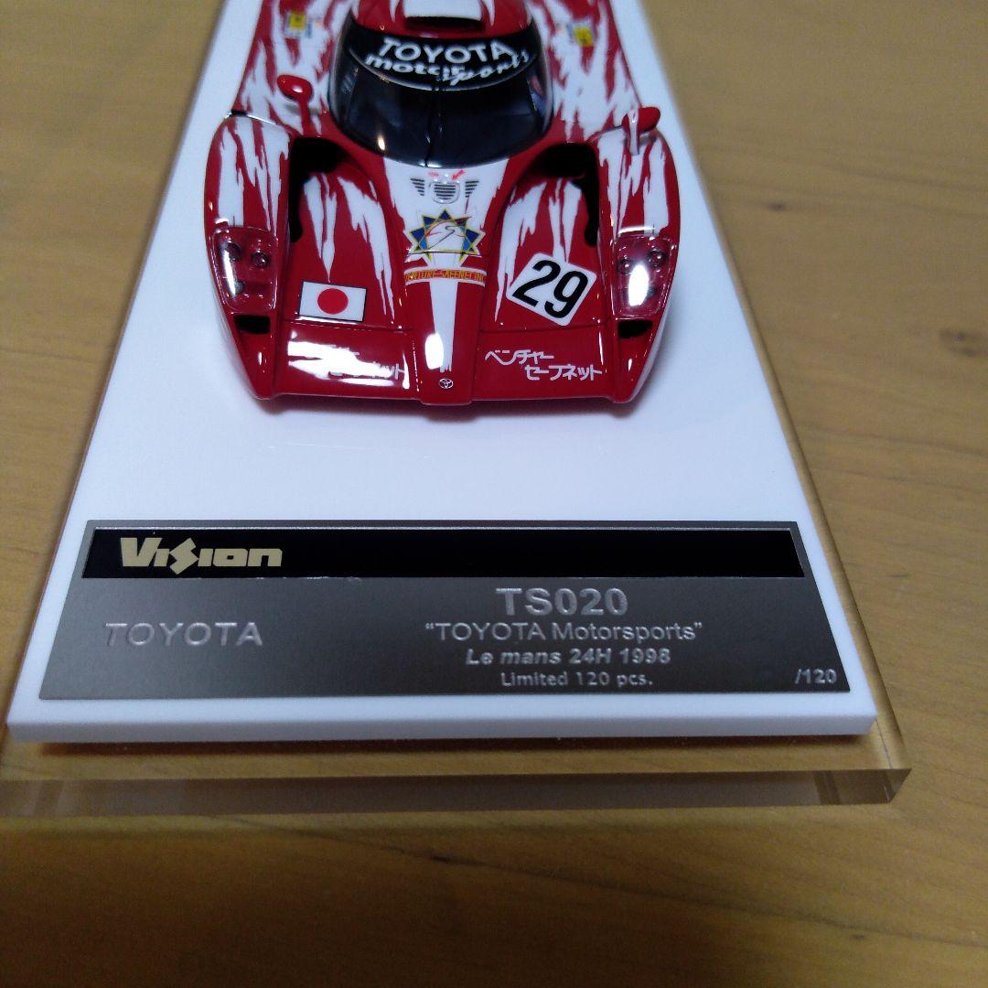 メイクアップ 1/43 ミニカー Toyota TS020