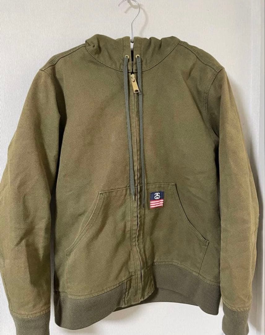 激レア　90s〜00s old stussy アクティブジャケット　サンプリング