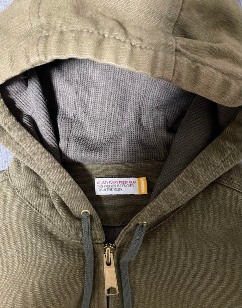 激レア　90s〜00s old stussy アクティブジャケット　サンプリング