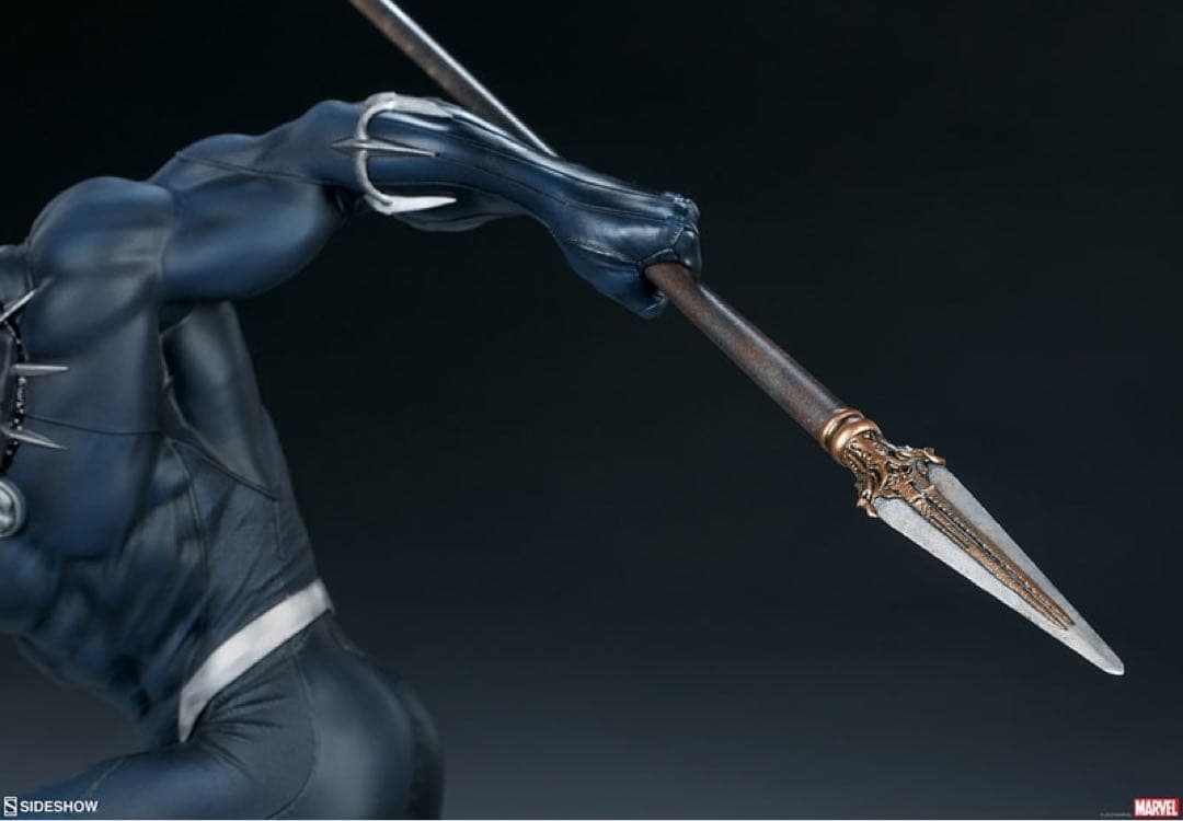 サイドショウ アベンジャーズ アッセンブル ブラックパンサー 1/4 スタチュー