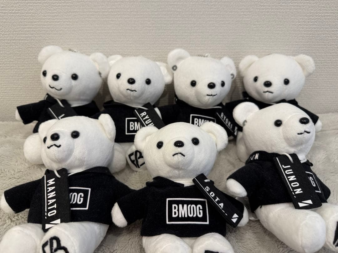 BE:FIRST BMSGパーカーver.くまぬいぐるみ コンプリートセット