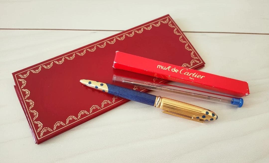 カルティエ　パンテール ボールペン　Cartier　新品リフィル付