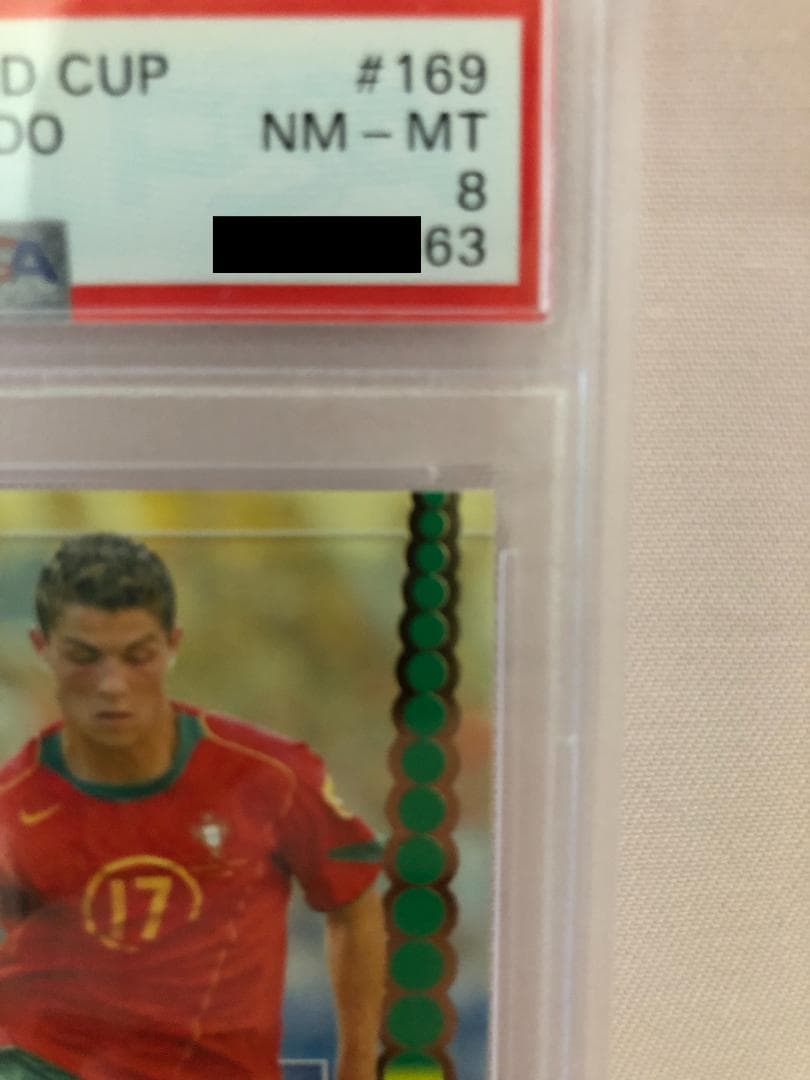 2006 WORLD CUP #169 クリスティアーノ・ロナウド PSA8