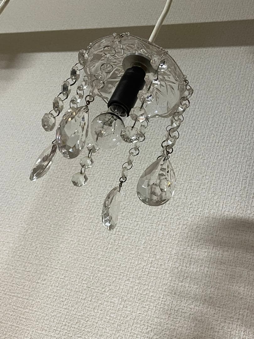 シャンデリア　ペンダントランプ　ライト　1灯　レトロ　アンティーク