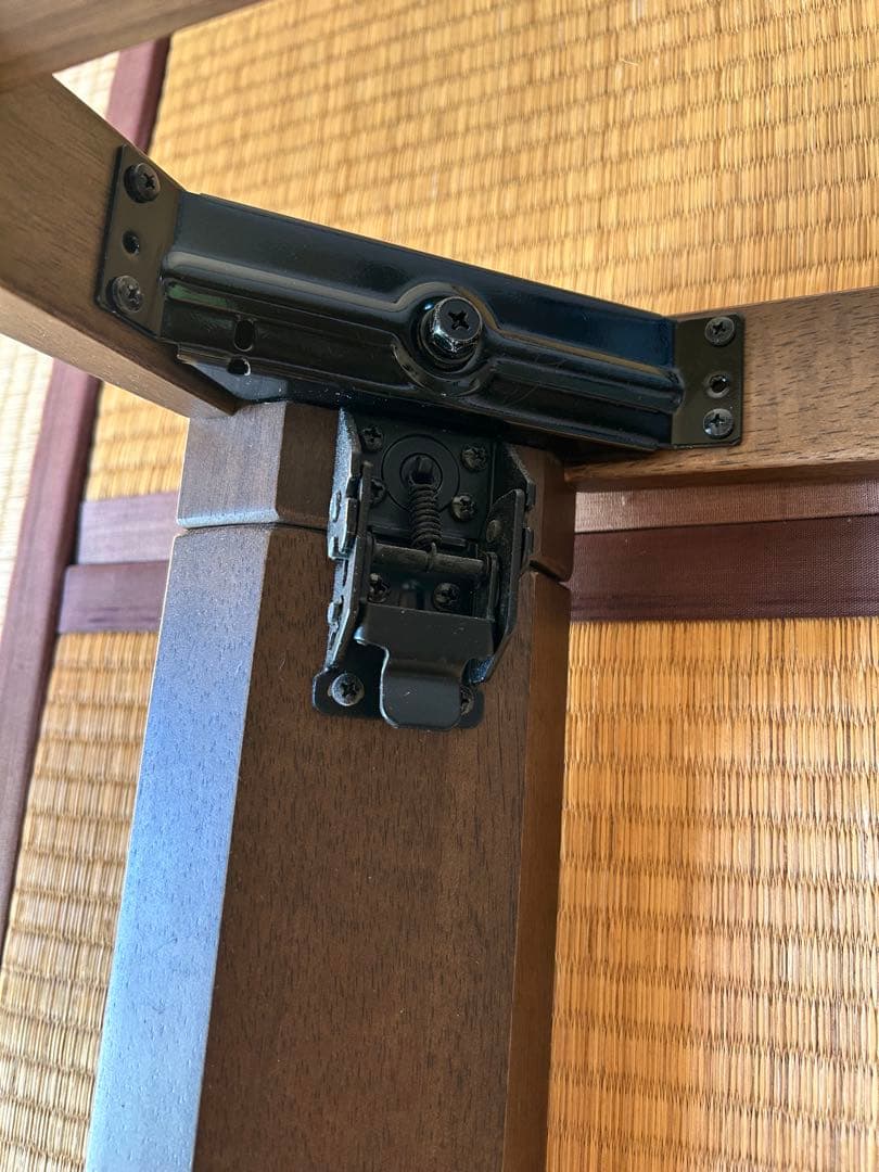 【ニトリ】 大型木製こたつ　ダークブラウン